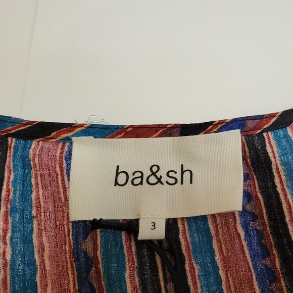 Ba&Sh Marry Print Peasant Blouse - Picture 12 of 15